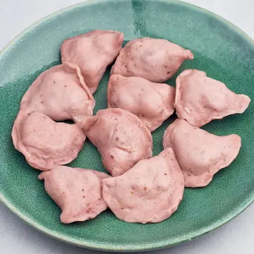 Pierogi z borówką amerykańską